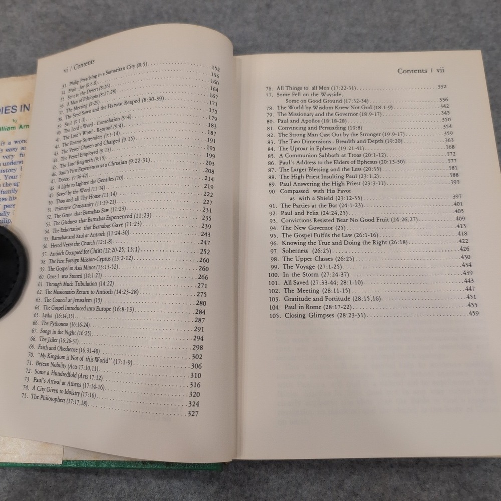 Studies in Acts William Arnot Kregel Publications 1978 Hardcover Book Commentary - Picture 6 of 8